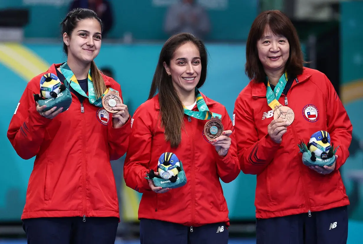 Zeng won team bronze alongside Daniela Ortega and Paulina Vega at 2023 Pan American Games.