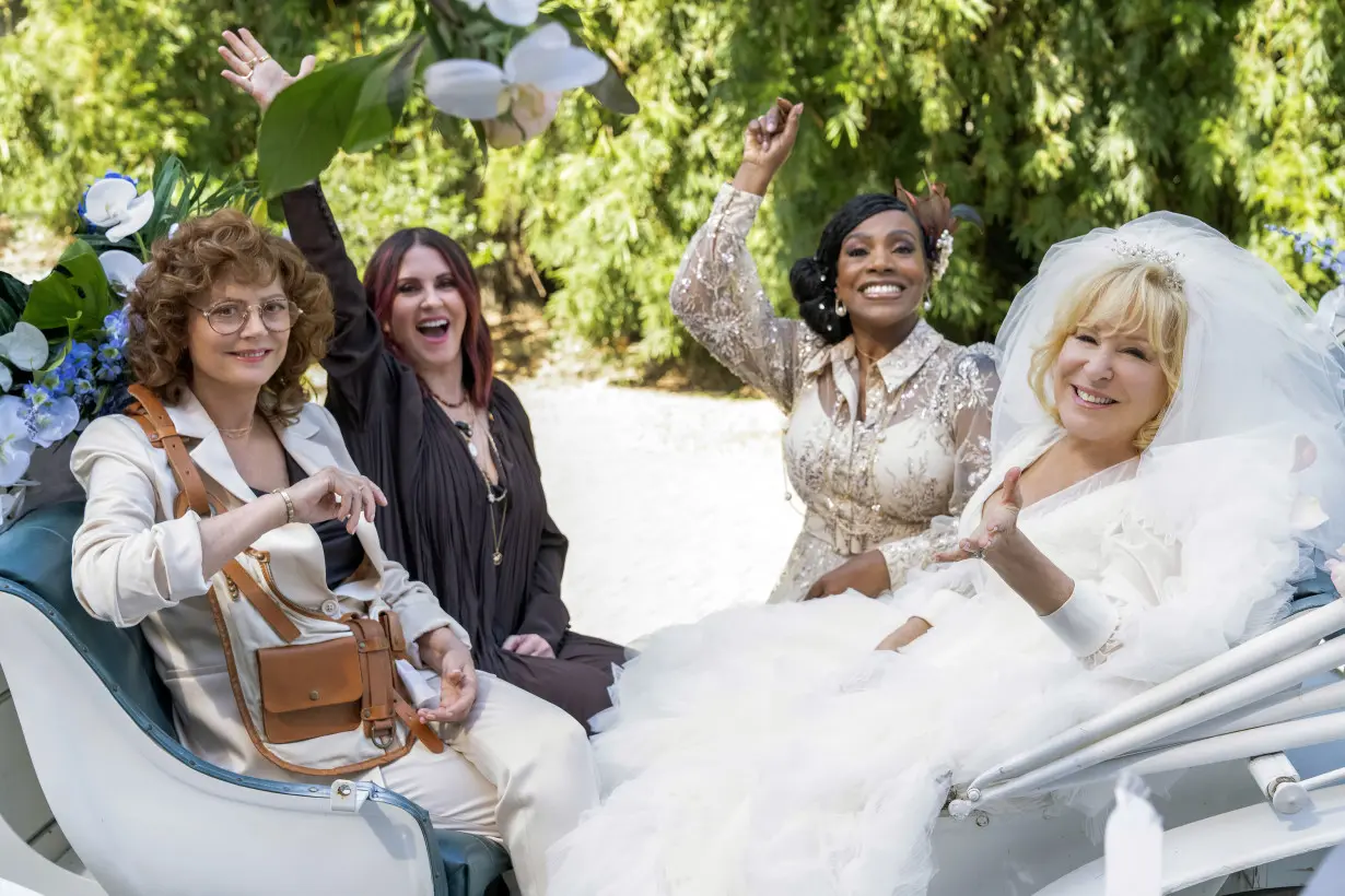 Bette Midler, Susan Sarandon and Sheryl Lee Ralph of 'The Fabulous Four' cherish longtime friends