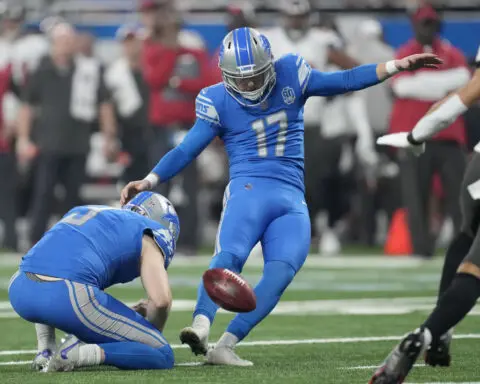 Lions lose K Michael Badgley to a season-ending injury, giving UFL star Jake Bates chance to win job