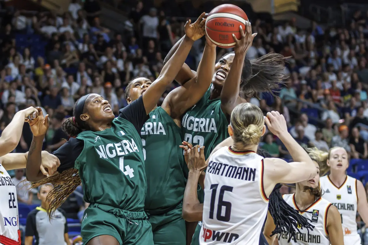 Nigeria women's basketball team denied entry to opening ceremony boat by federation, AP source says