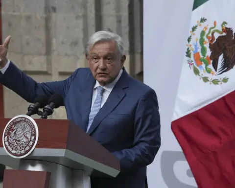 Mexico's president downplays cartel violence that drove nearly 600 Mexicans into Guatemala