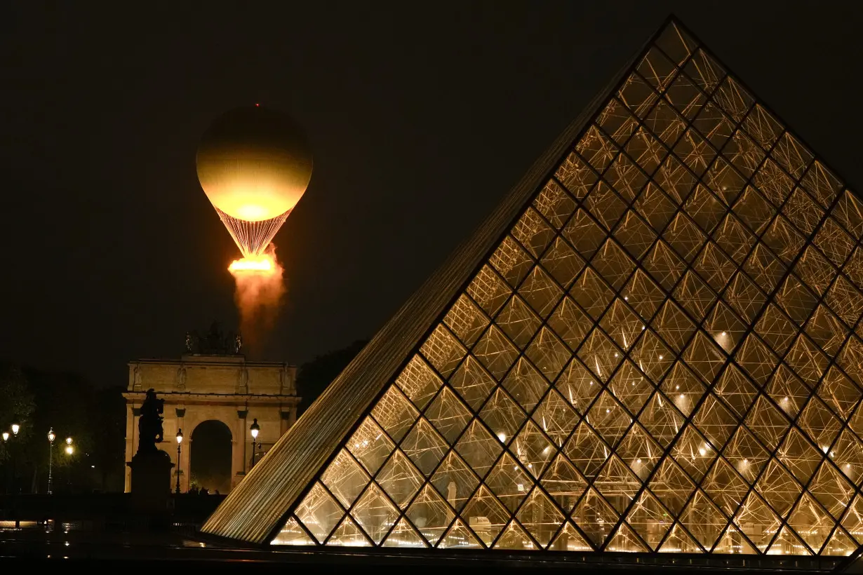 APTOPIX Paris Olympics Opening Ceremony