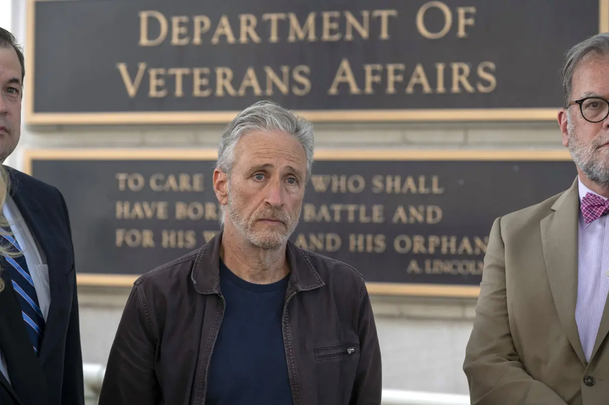 Jon Stewart pushes VA to cover troops sickened by uranium after 9/11. Again, they are told to wait