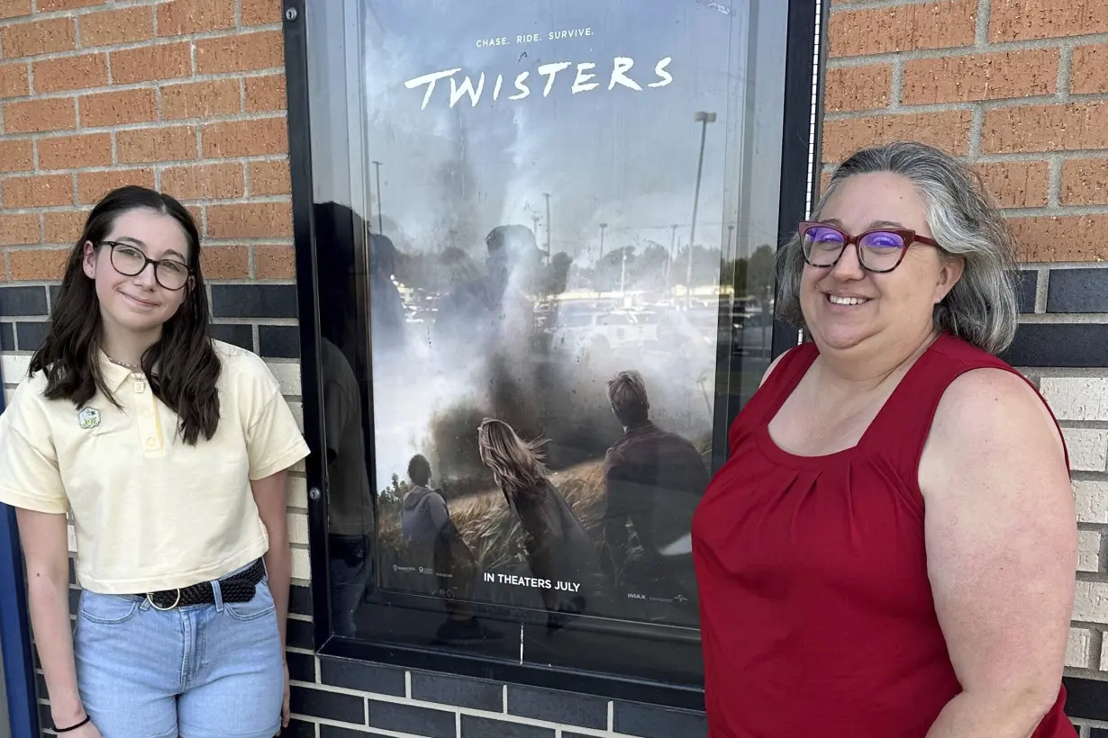 'Twisters' tears through Oklahoma on the big screen. Moviegoers in the state are buying up tickets