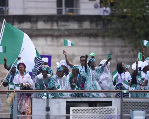 Nigeria women's basketball team denied entry to opening ceremony boat by federation, AP source says