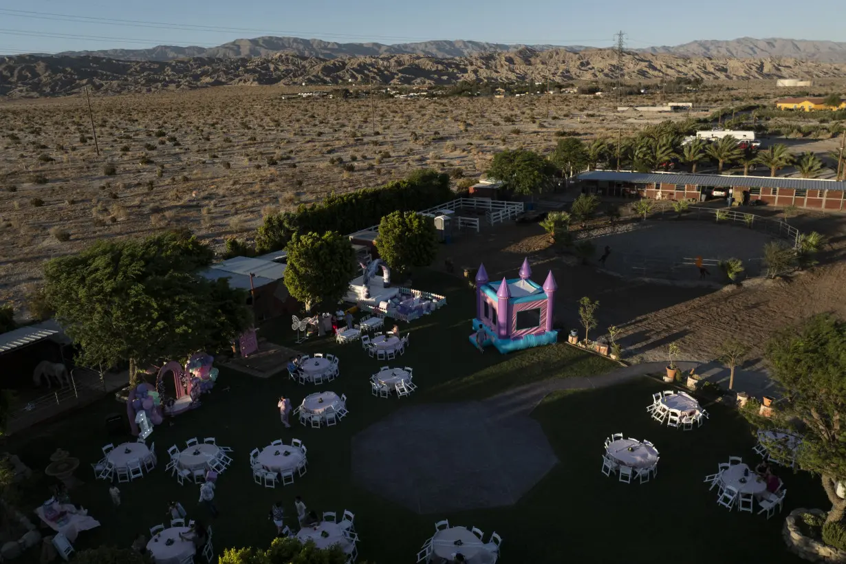 California date palm ranches reap not only fruit, but a permit to host weddings and quinceañeras