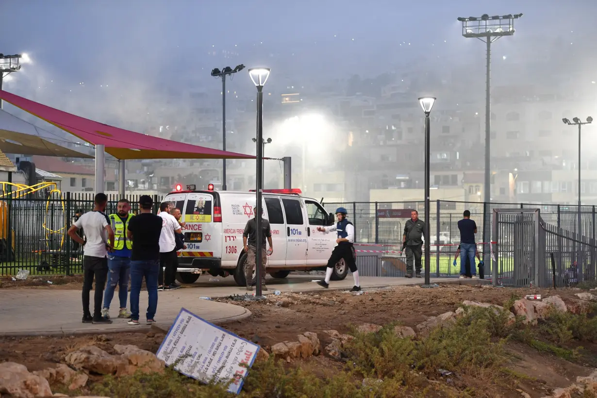 Israel says Hezbollah rocket kills 12 at football ground, vows response