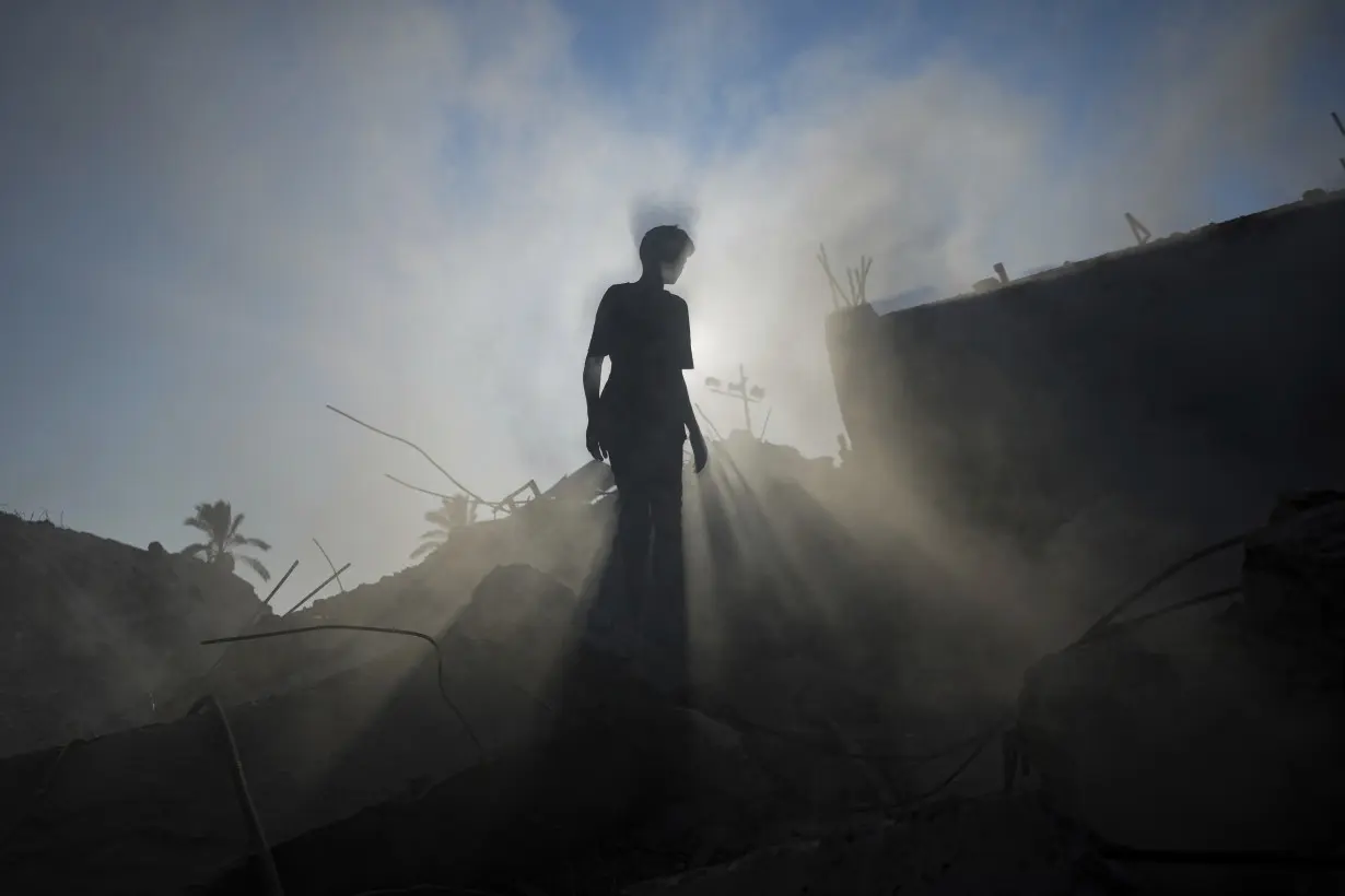 An Israeli airstrike hits a school sheltering people in Gaza, killing at least 30 including children