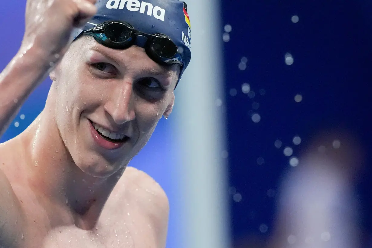 Olympics-Swimming-'I'm on top now': Maertens takes 400m freestyle gold