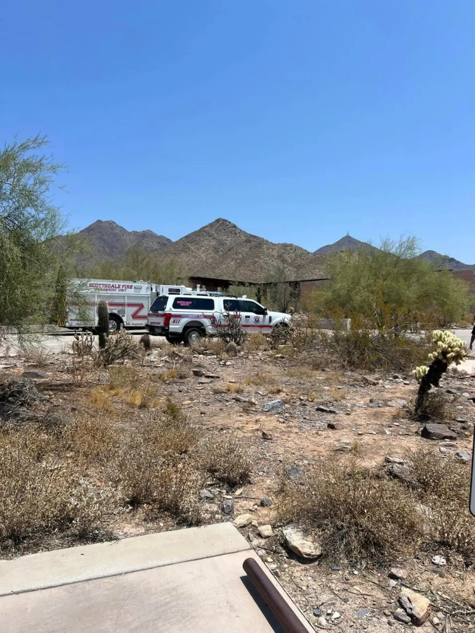 Thirteen hikers, including children, rescued from high heat on Arizona trail