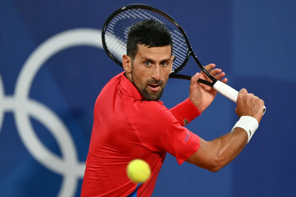 Novak Djokovic begins his pursuit of career golden slam at the Paris Olympics