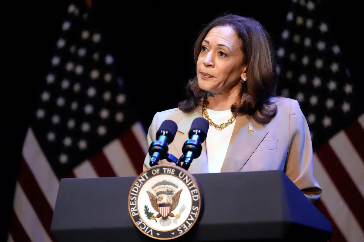 Harris says she is 'underdog,' Trump goes on offense