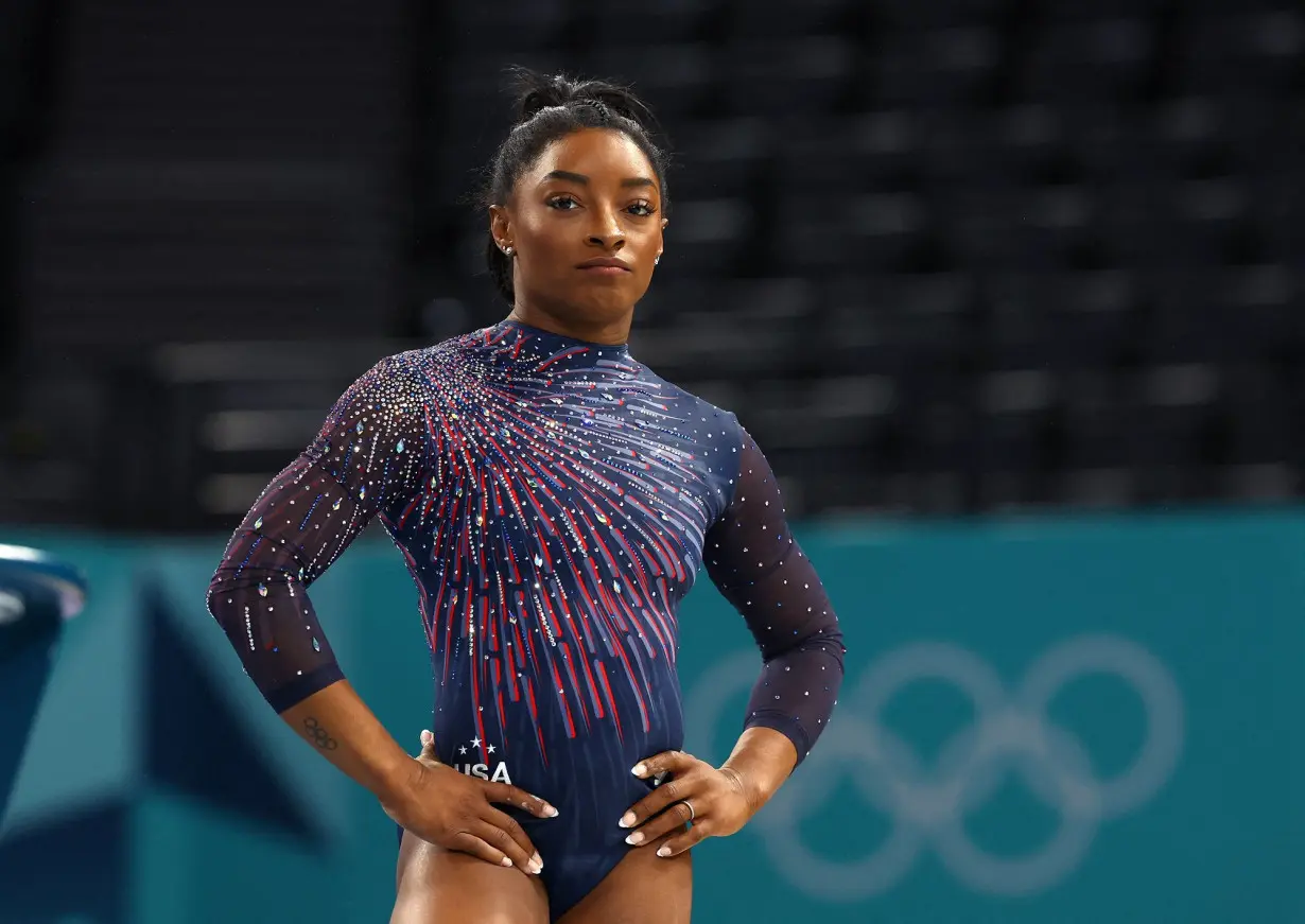 Simone Biles ‘in a really good place’ as she prepares to further her extraordinary legacy at the Paris Olympics