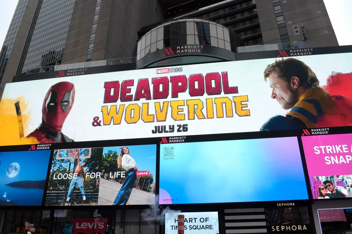 'Deadpool & Wolverine' fuels an already-hot summer box office, opens at $96 million