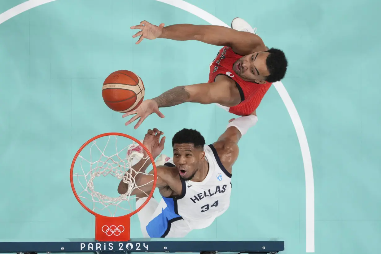 Canada tops Giannis and Greece on Day 1. Wemby and France also win, as do Germany and Australia