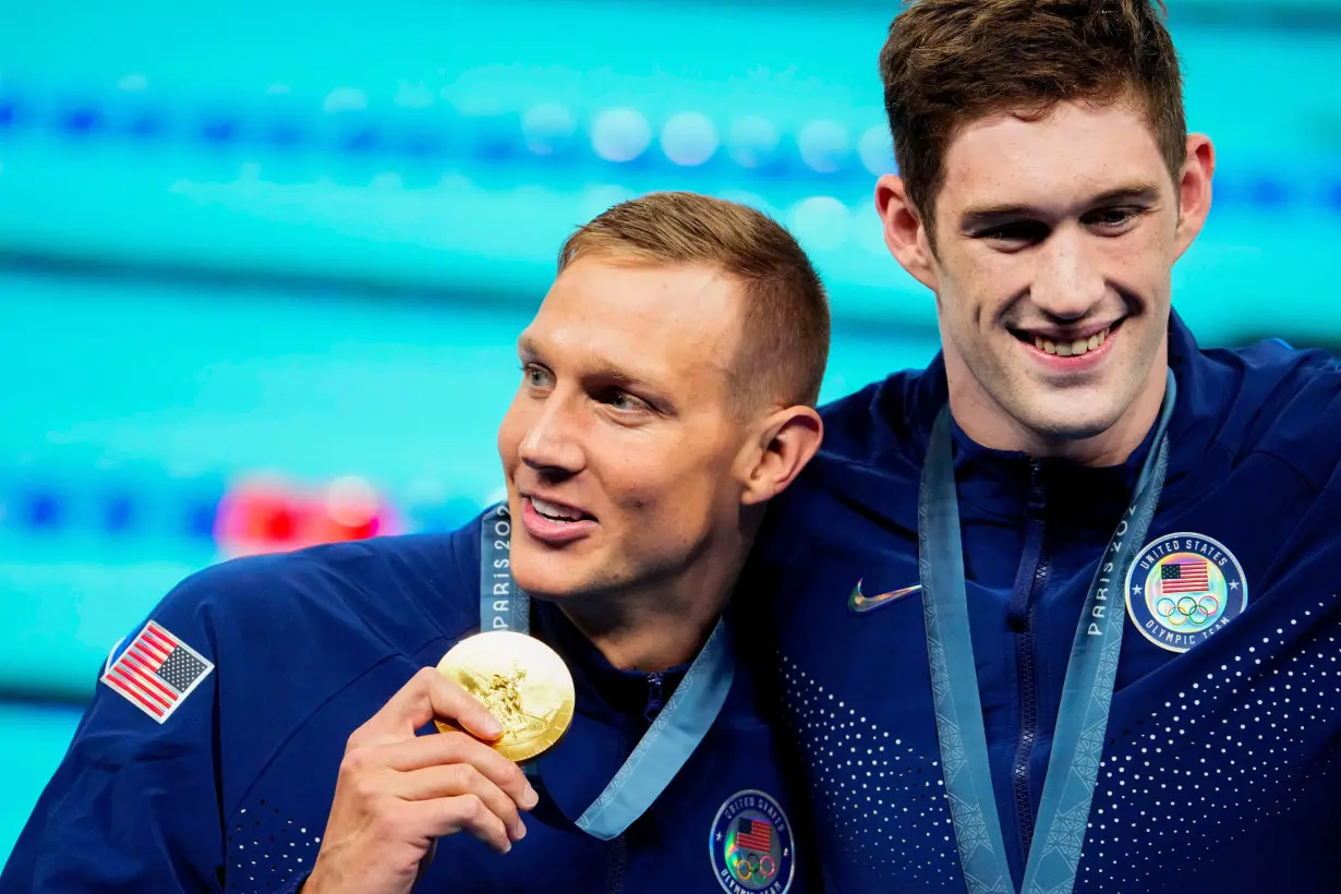 Olympics-Swimming-Winning gold 'doesn't get old' for Dressel after American clinches eighth