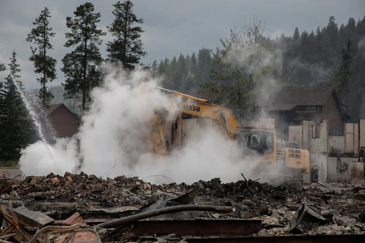 Fires in Canada's Jasper town coming under control, say authorities