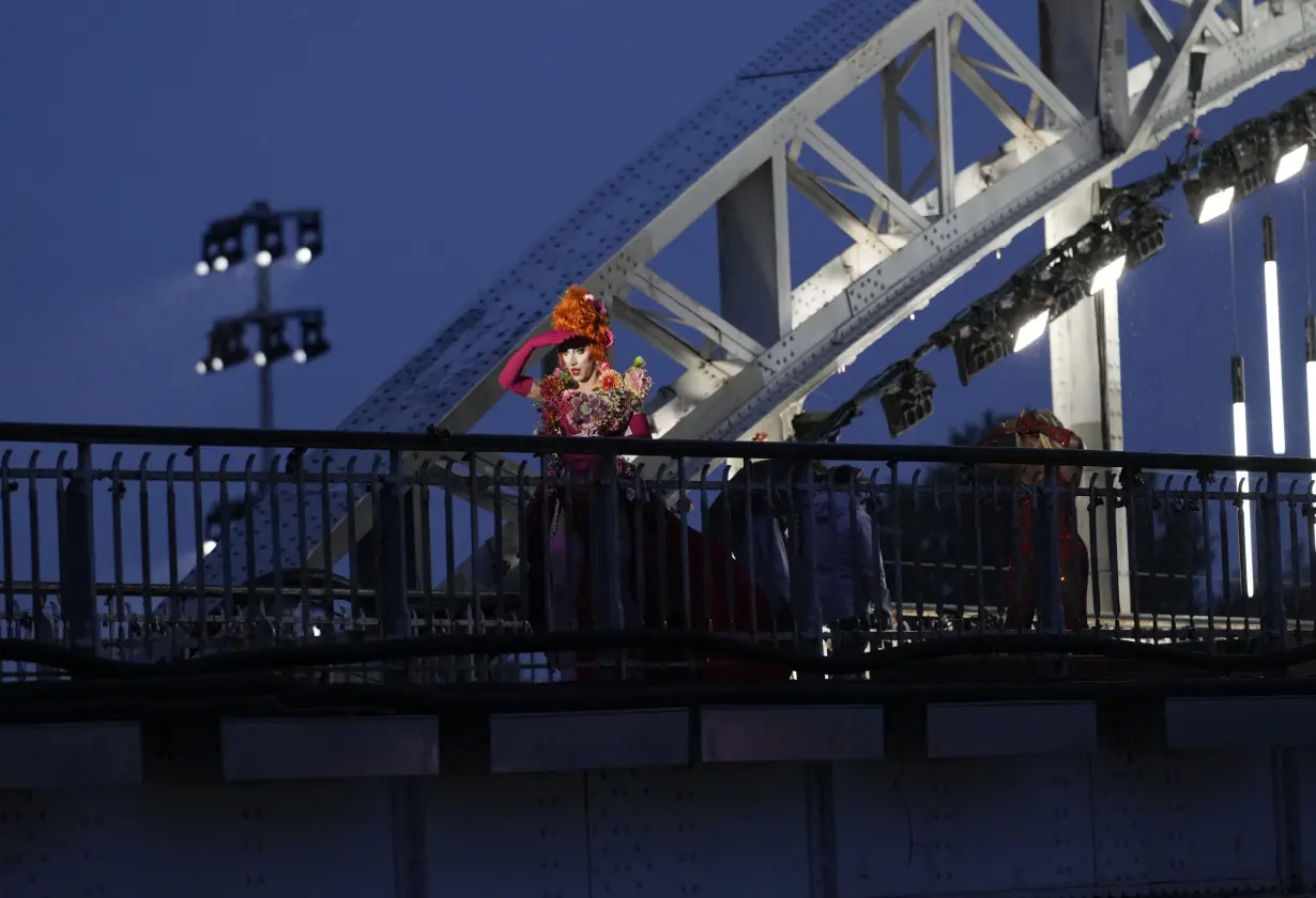 Drag queens shine at Olympics opening, but 'Last Supper' tableau draws criticism