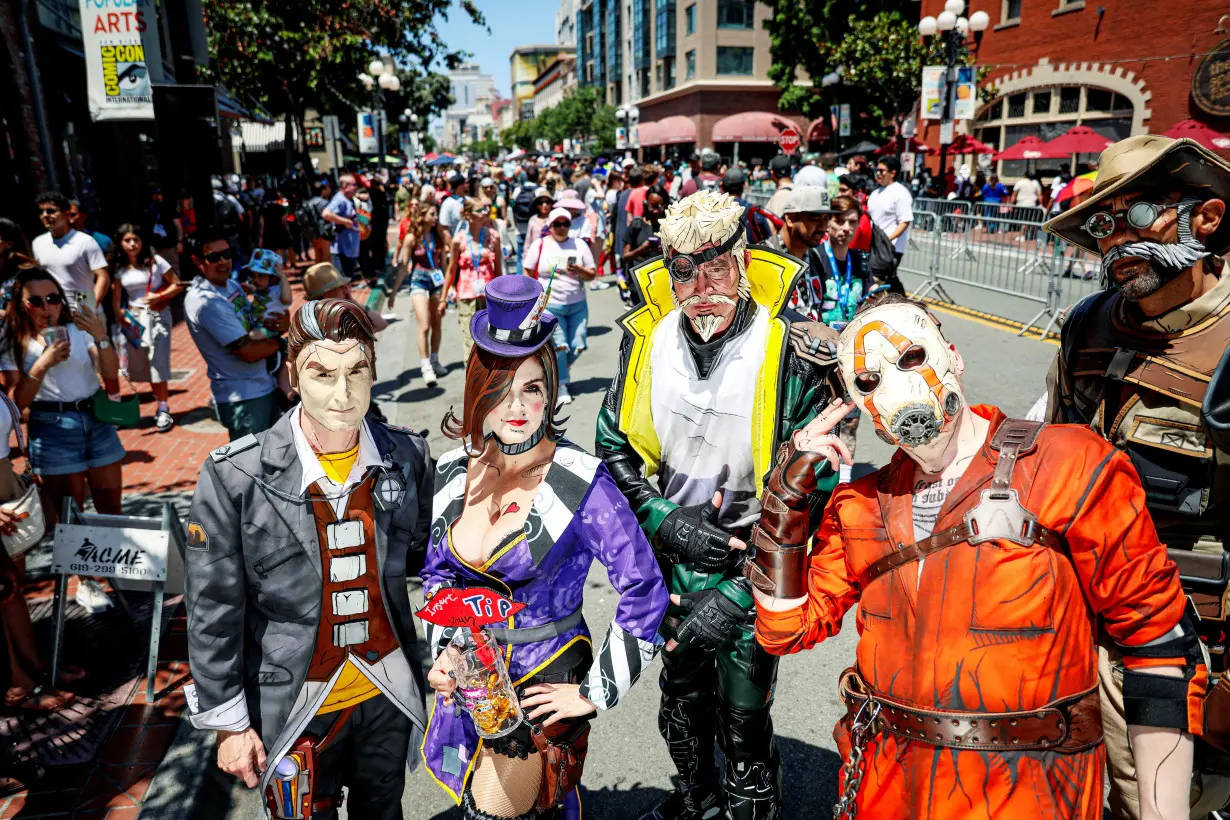 Comic-con International festival kicks off in San Diego