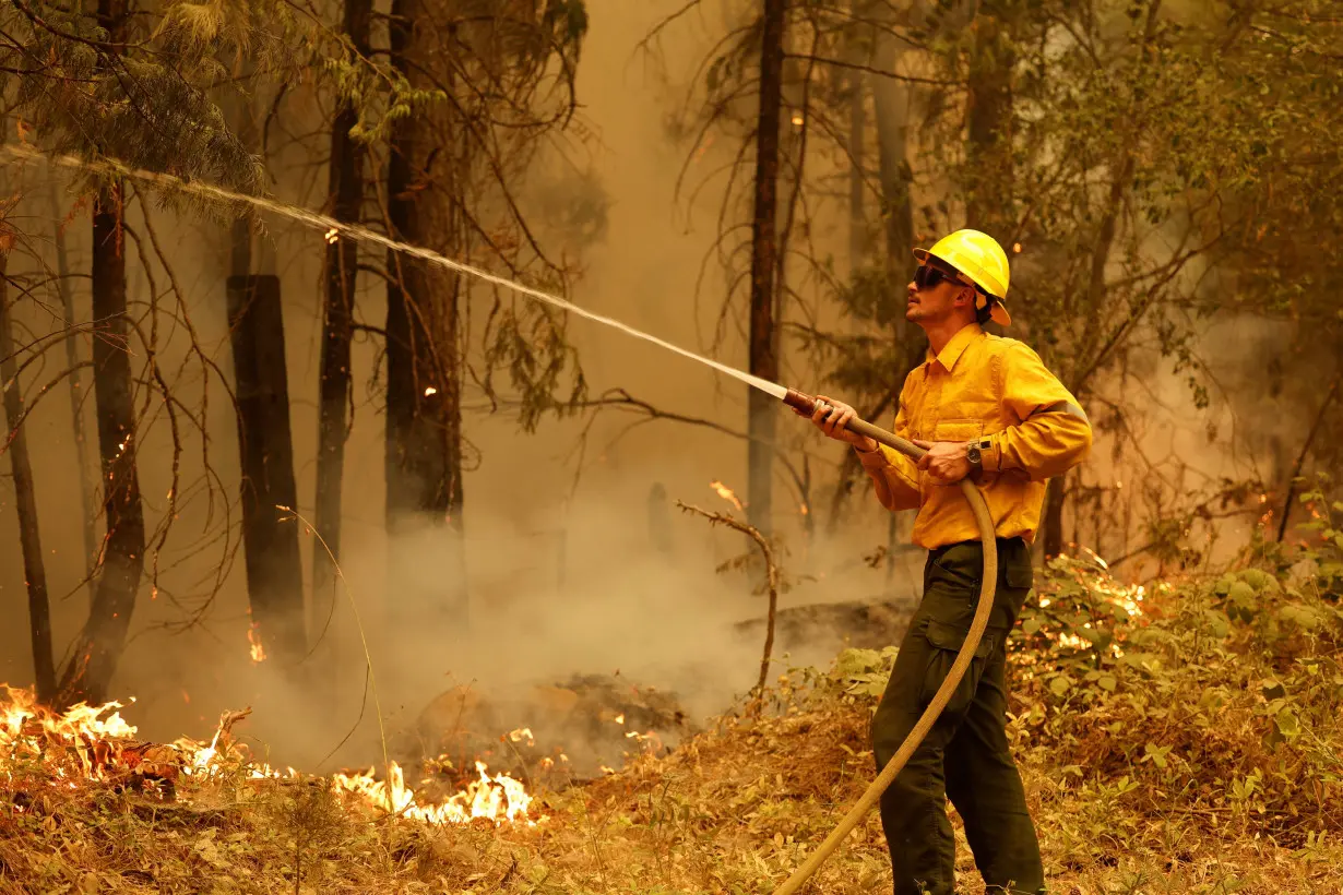 Park Fire, in Lyonsville