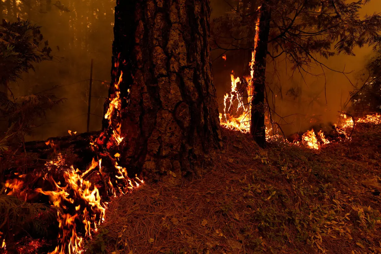 Park Fire, in Lyonsville