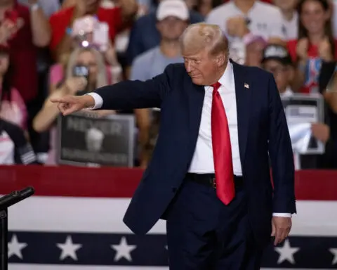 Harris says she is 'underdog,' Trump goes on offense
