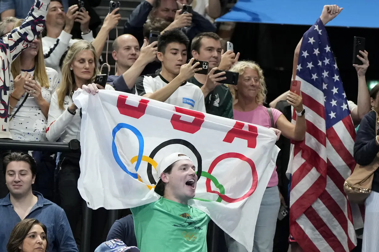 All he does is win gold medals: Caeleb Dressel captures 8th gold as anchor of US relay team