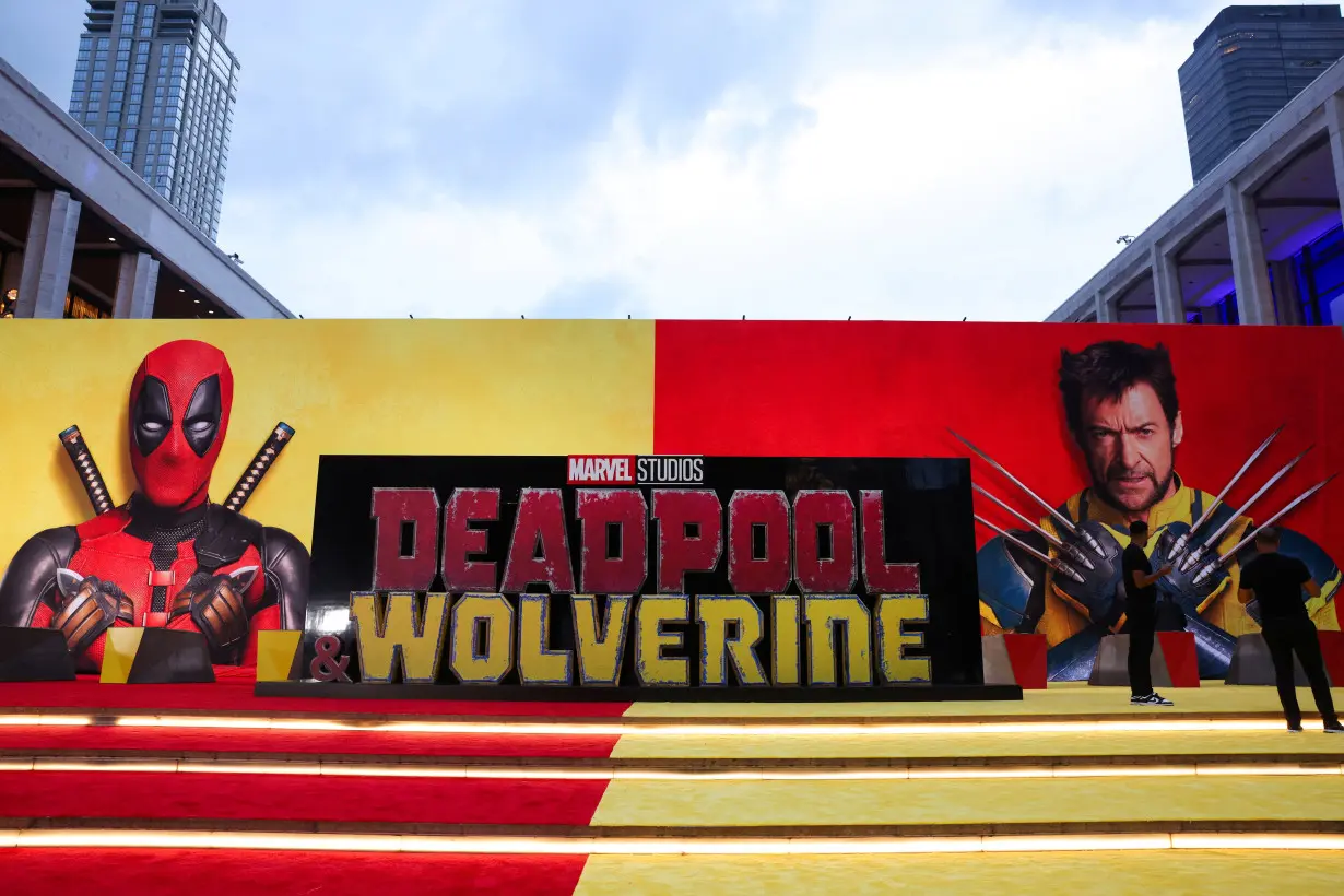 The world premiere of 'Deadpool and Wolverine'