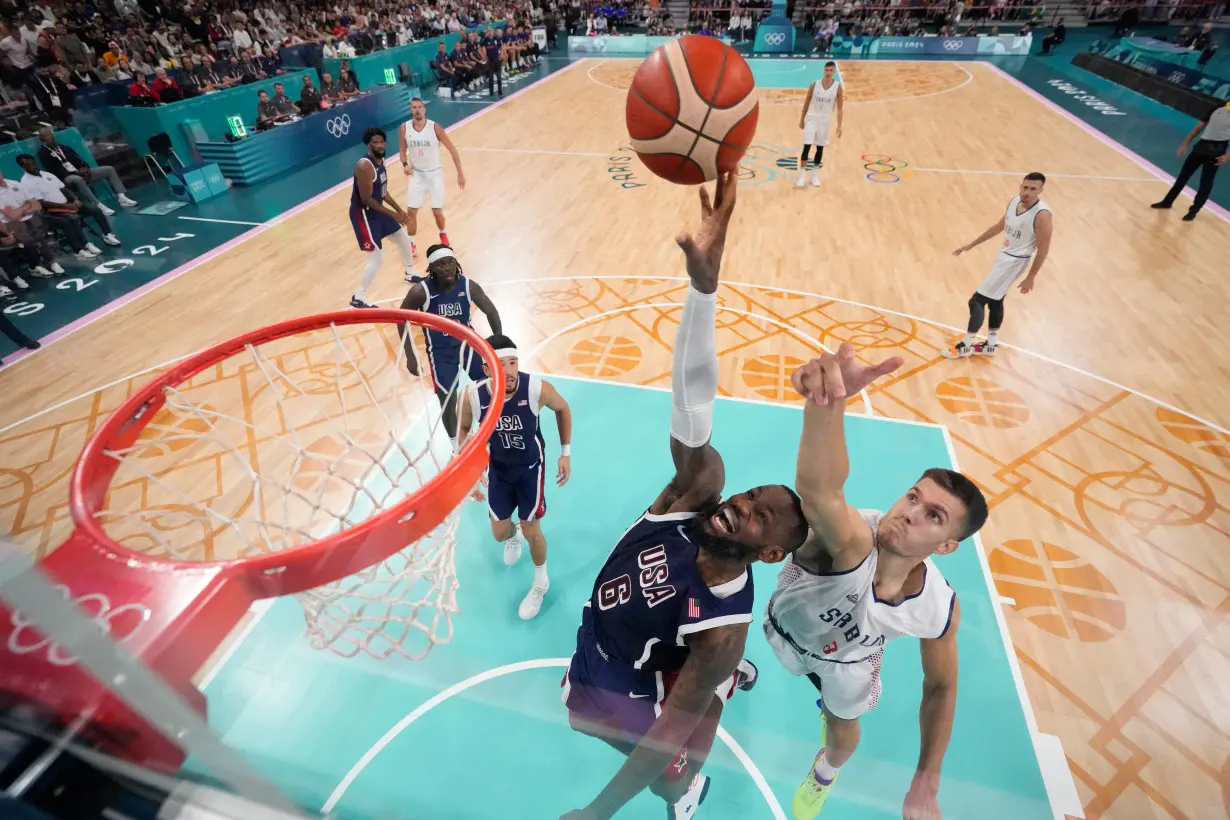 Basketball - Men's Group Phase - Group C - Serbia vs United States of America