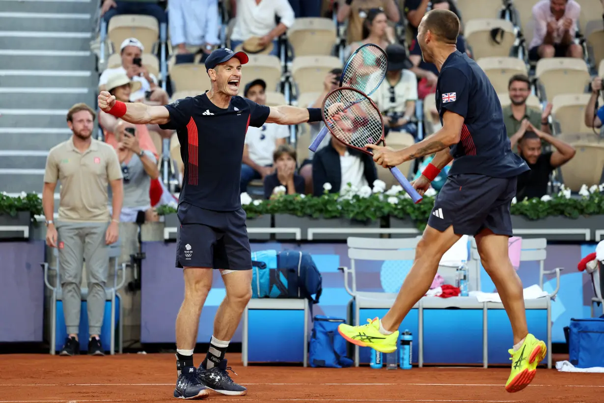 Tennis - Men's Doubles First Round