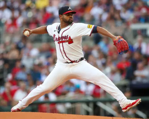 Braves All-Star RHP Reynaldo Lopez exits start