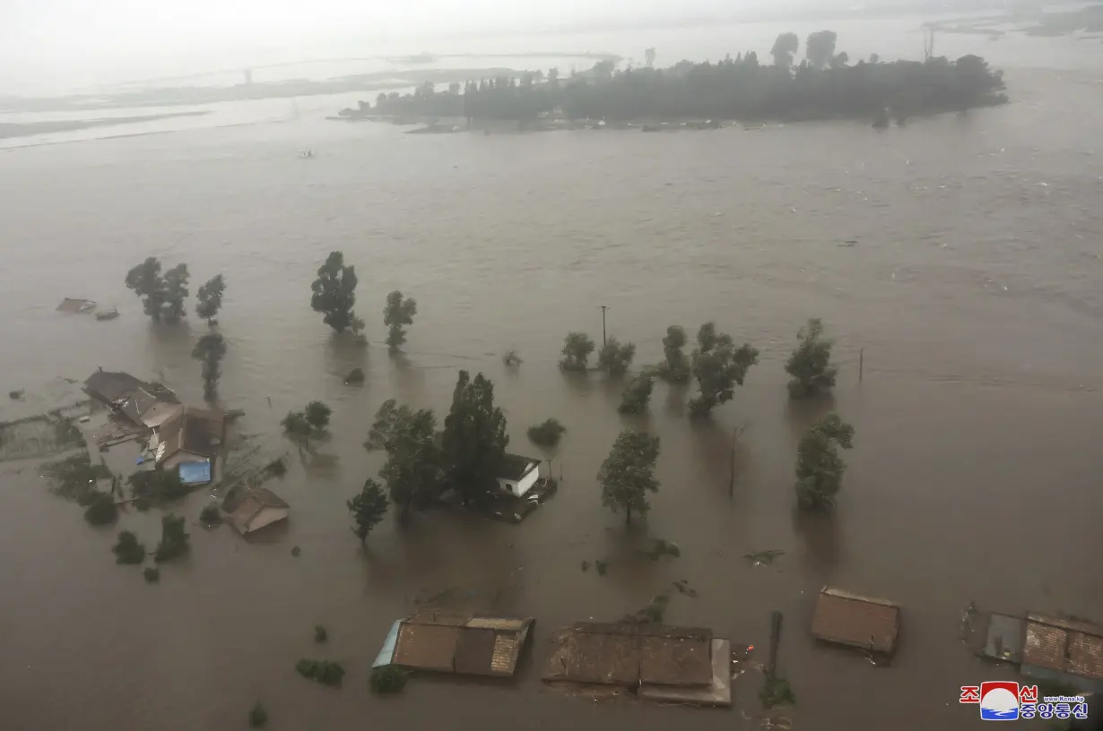 North Korea Flooding