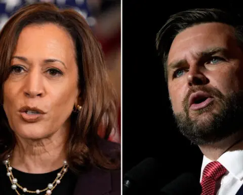 Harris sees opening in Vance pick as she considers her own choice for vice president