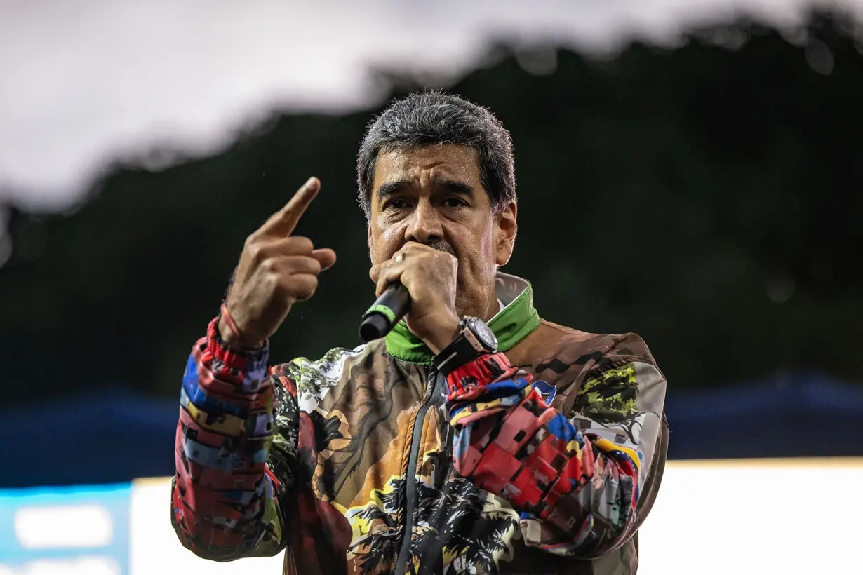 Maduro speaks after his claimed victory