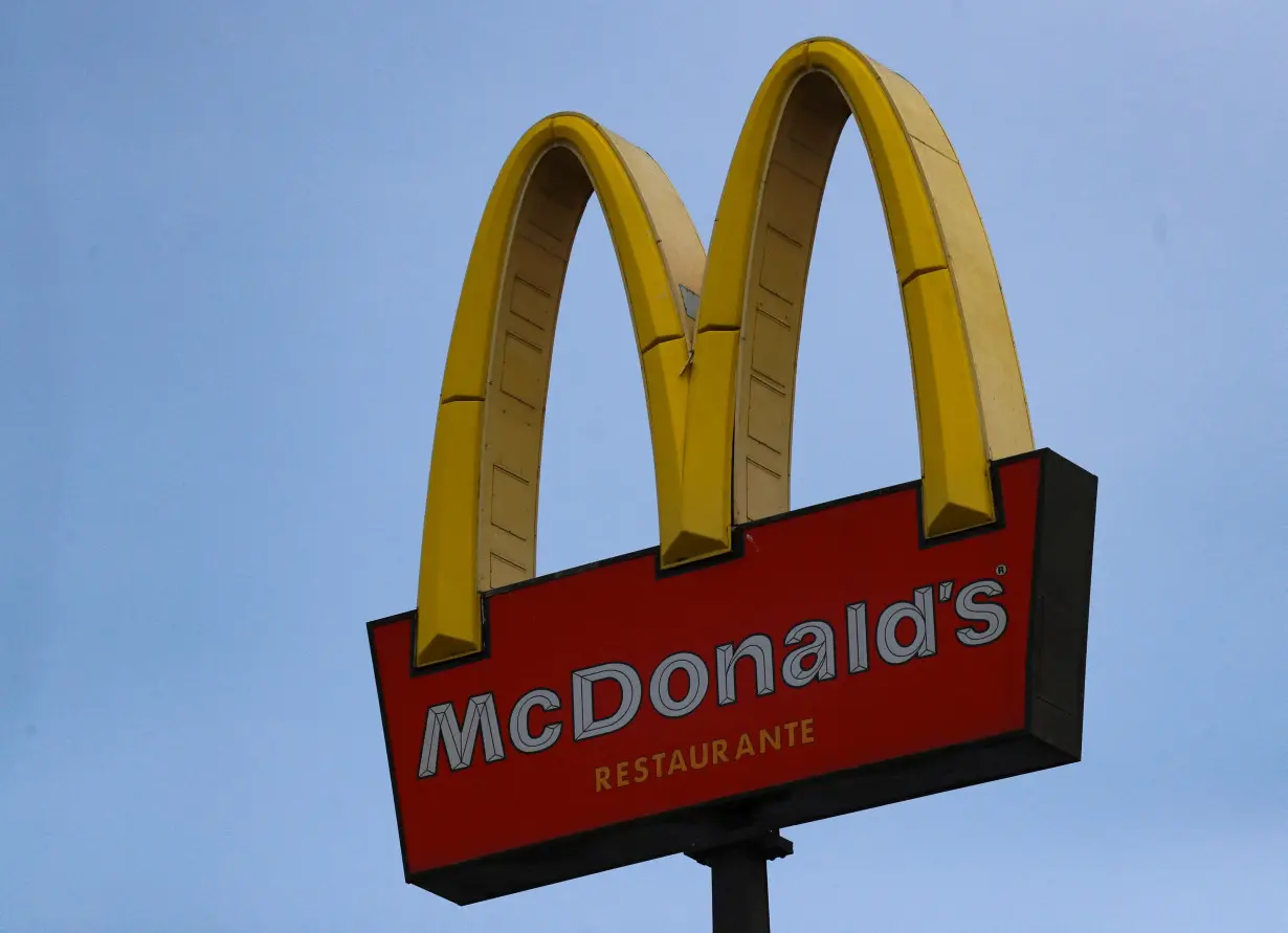 McDonald's sales fall globally for first time in more than three years