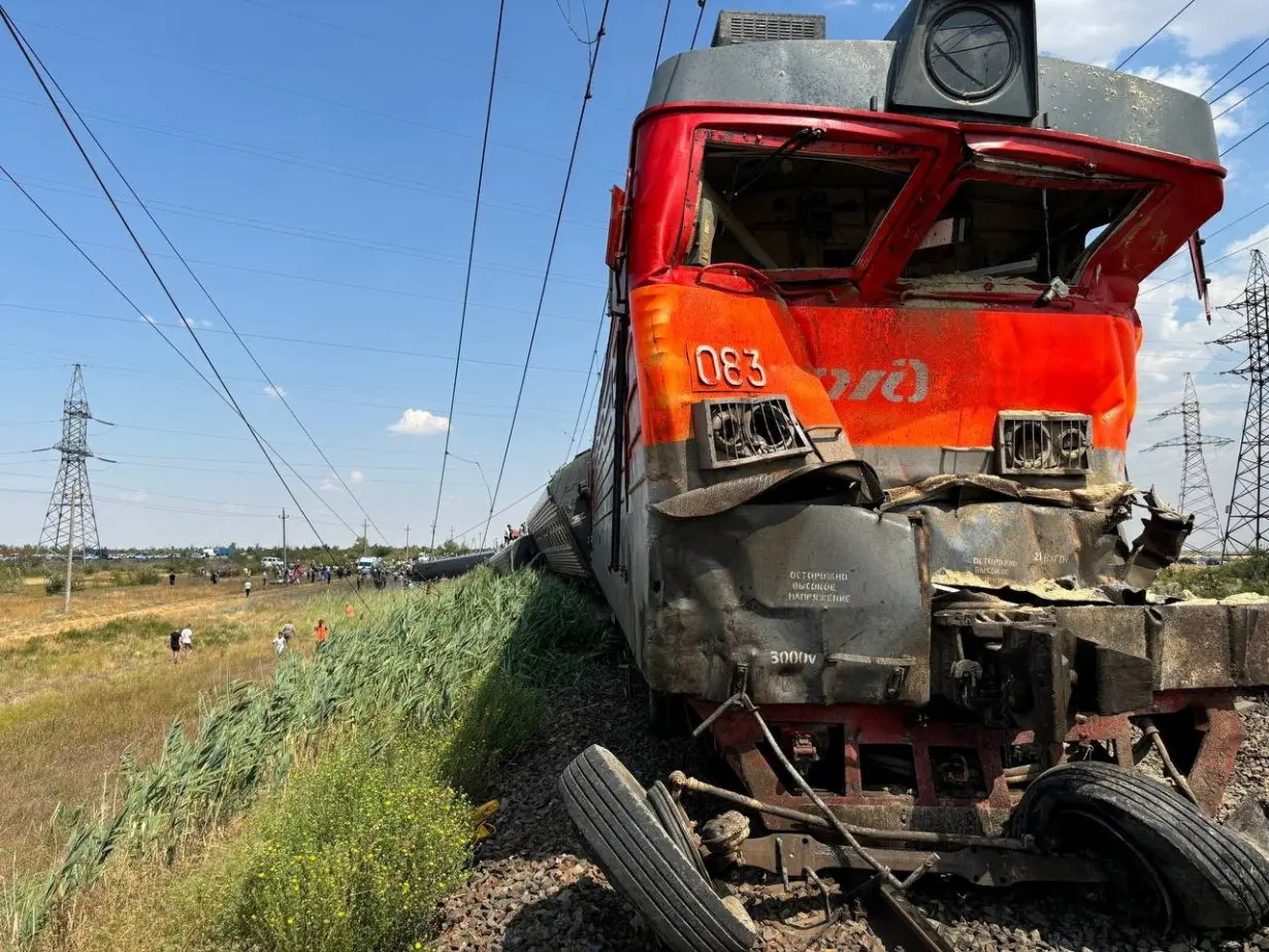 Russian train smashes into truck, injuring 52