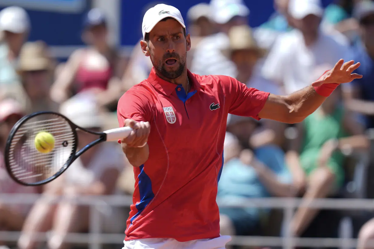 Djokovic beats rival Nadal at the Paris Olympics in their 60th and possibly last head-to-head match