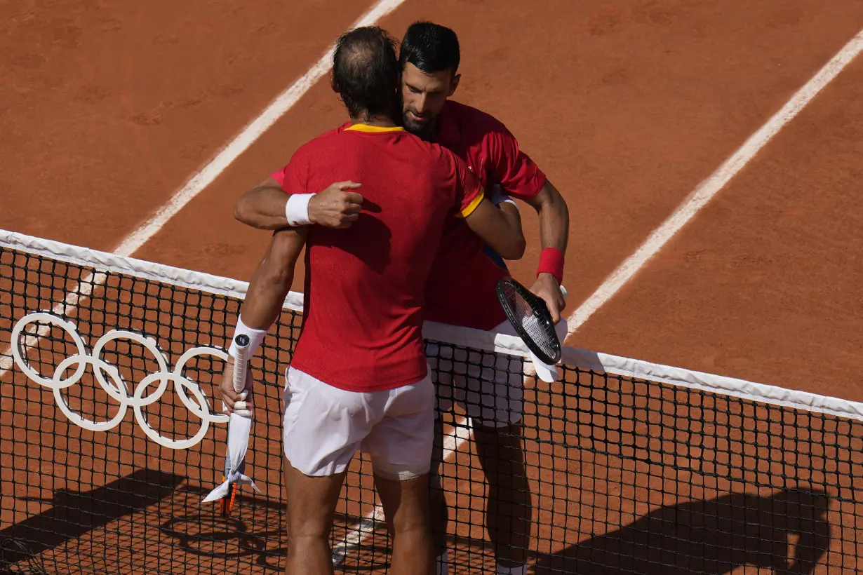 Djokovic beats rival Nadal at the Paris Olympics in their 60th and possibly last head-to-head match