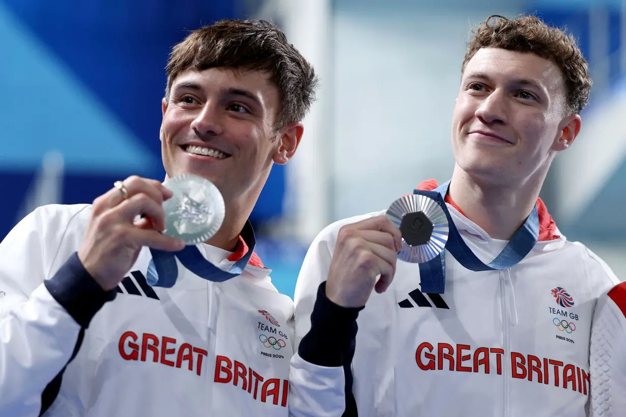 Tom Daley ‘happiest I’ve been’ as novel approach with Noah Williams produces Olympic silver