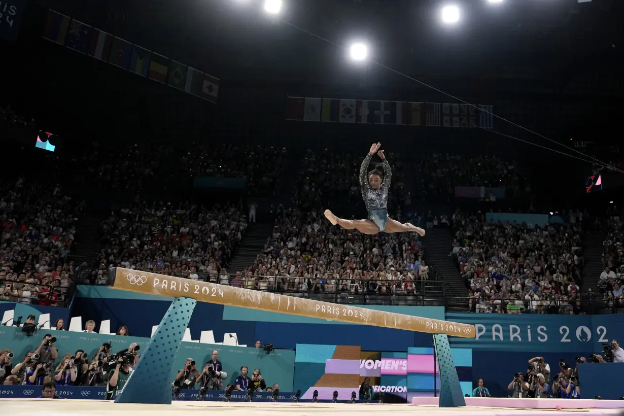 Olympic qualifying wasn't the first time Simone Biles tweaked an injury. That's simply gymnastics