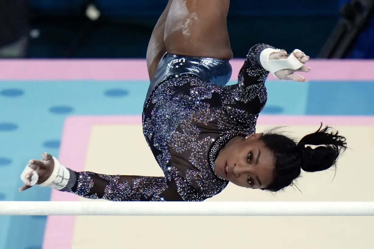 Olympic qualifying wasn't the first time Simone Biles tweaked an injury. That's simply gymnastics