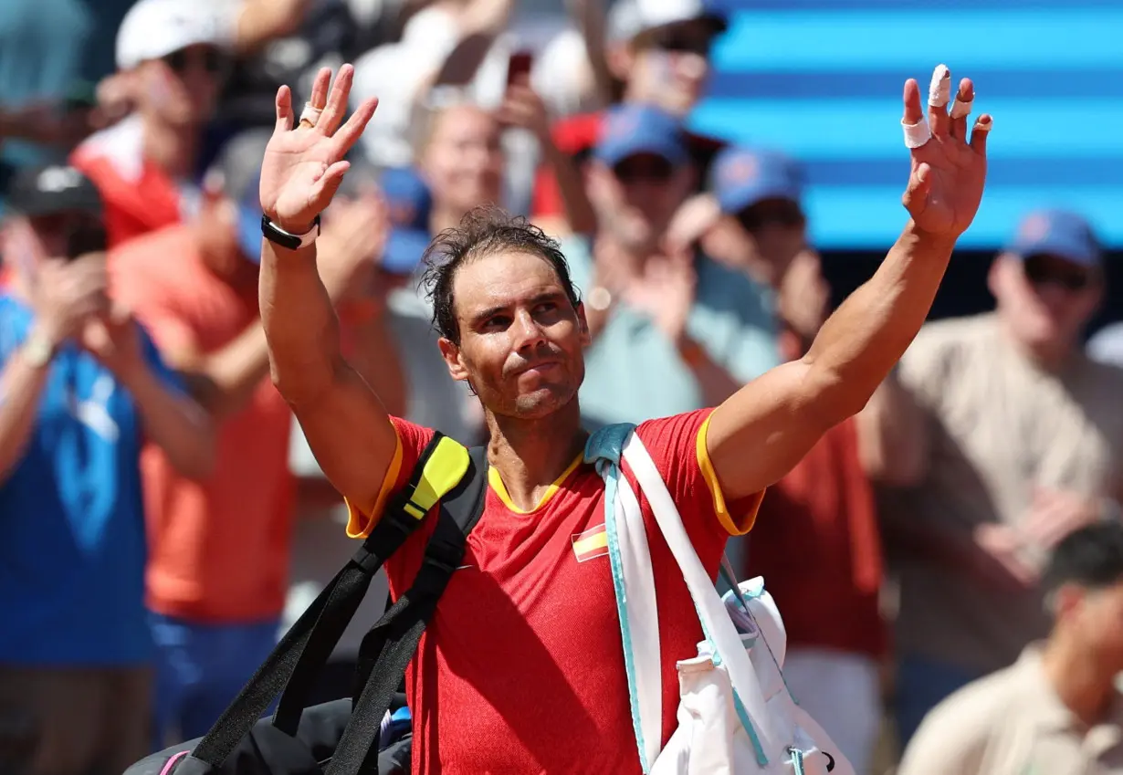 Olympic moment of the day: The love story between Rafael Nadal and Paris