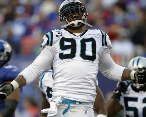 Hall of Famer Julius Peppers drew motivation from working hot summers in North Carolina