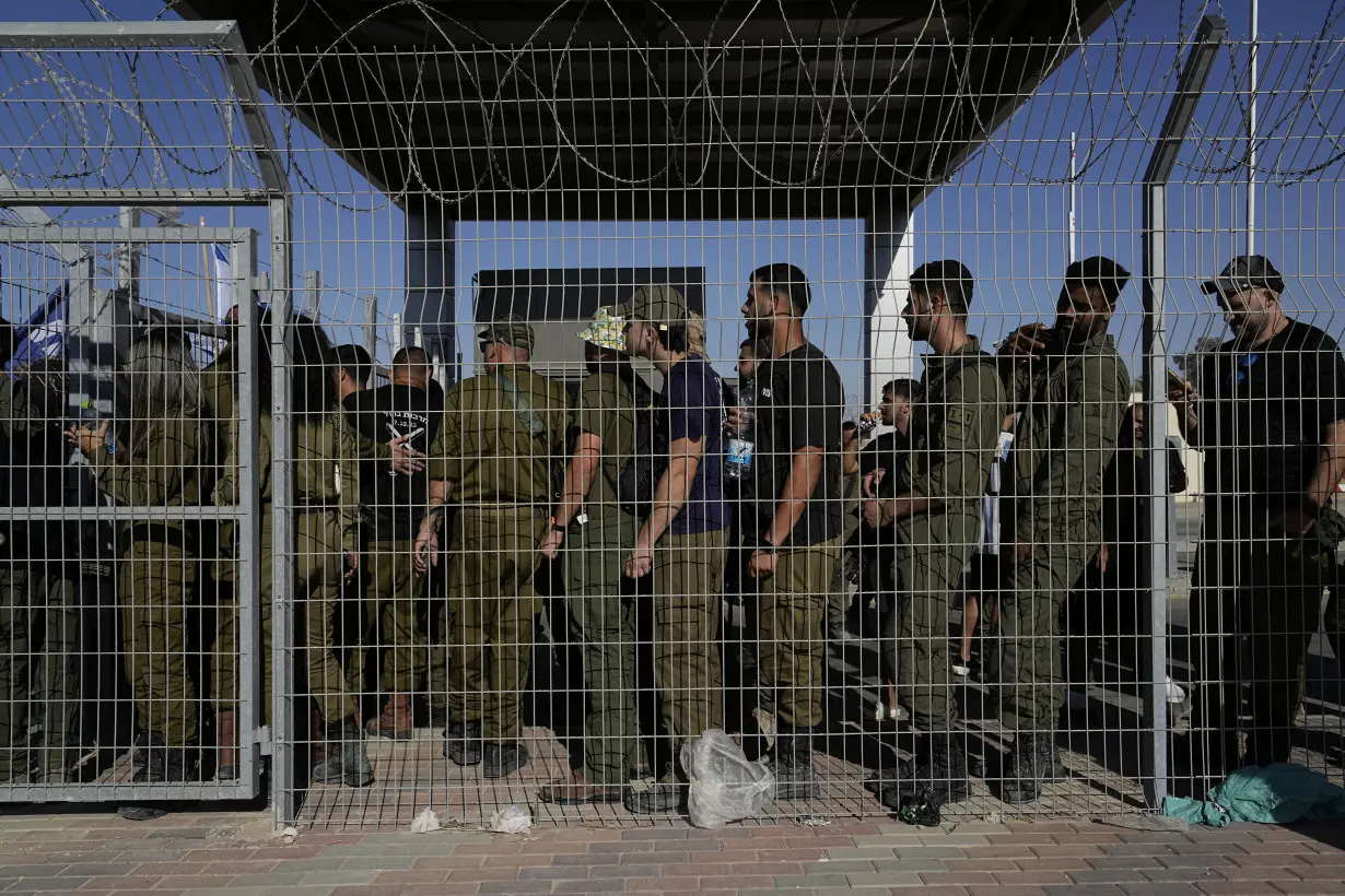 Israeli military detains 9 soldiers over alleged abuse of a detainee at a shadowy military facility