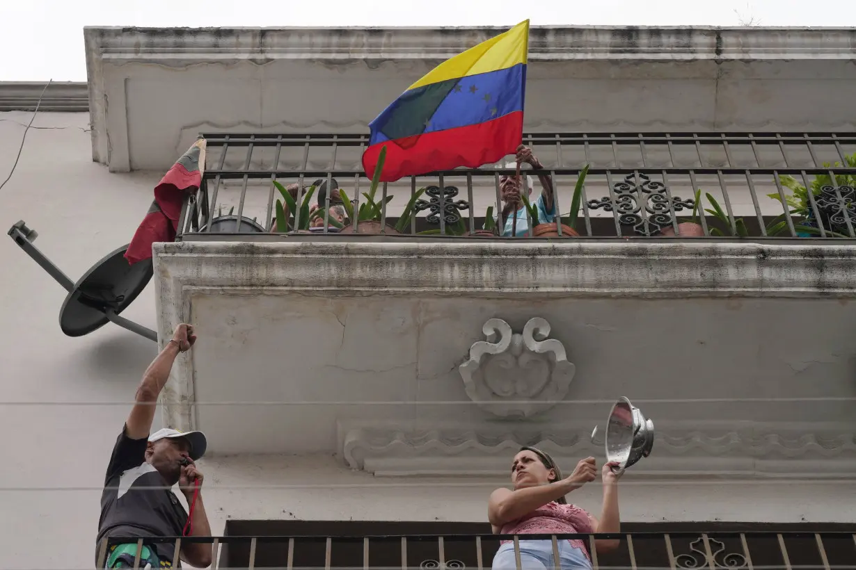 Venezuelans caught in middle as both gov't, opposition claim election win