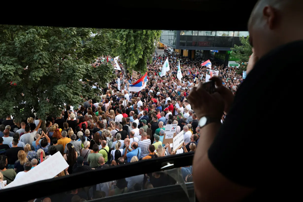 Thousands in Serbia rally against Rio Tinto mine project