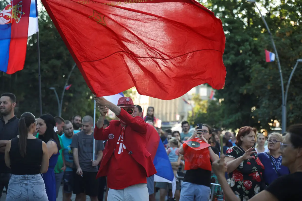 Thousands in Serbia rally against Rio Tinto mine project