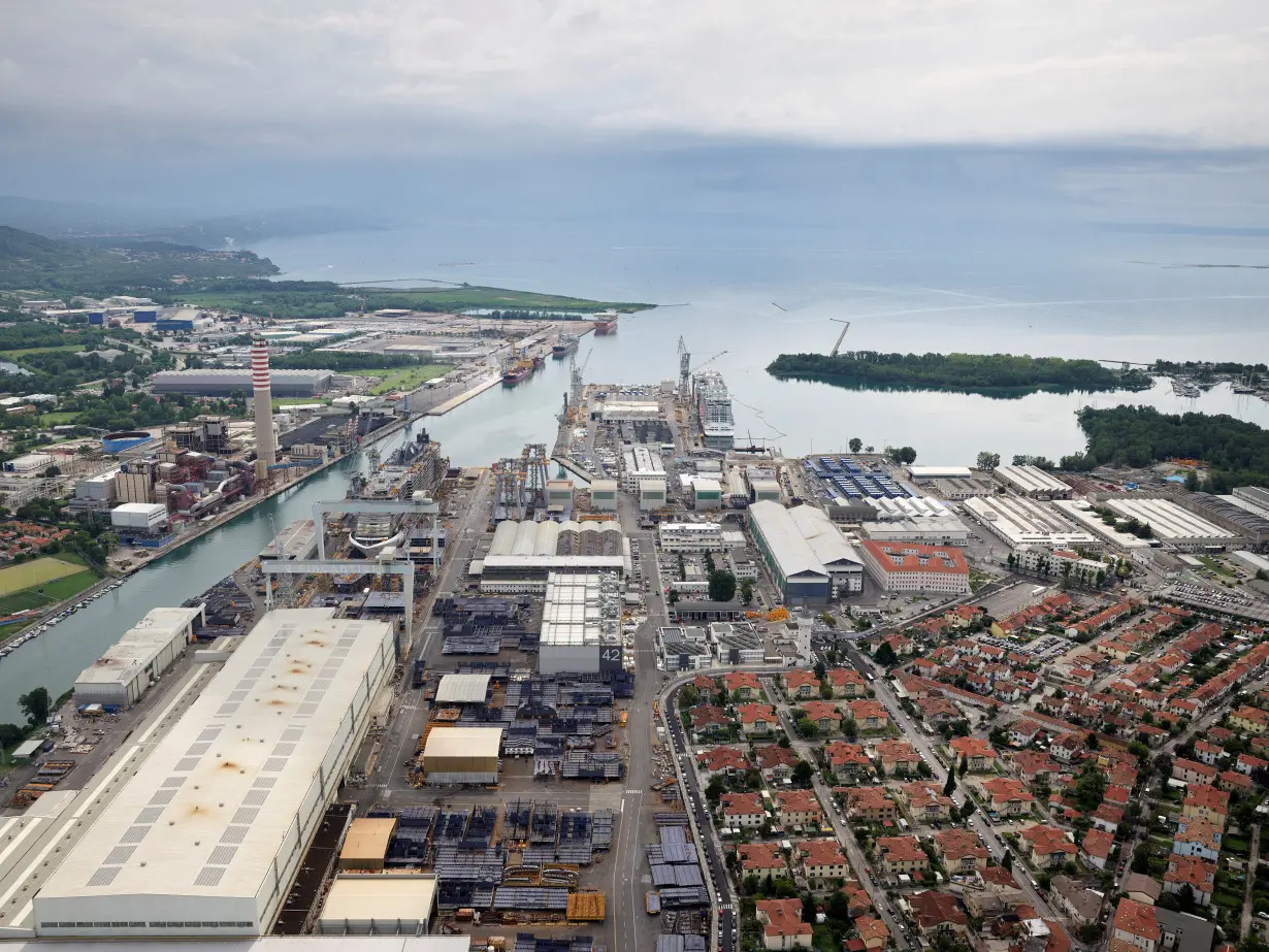 Shipyard of Fincantieri