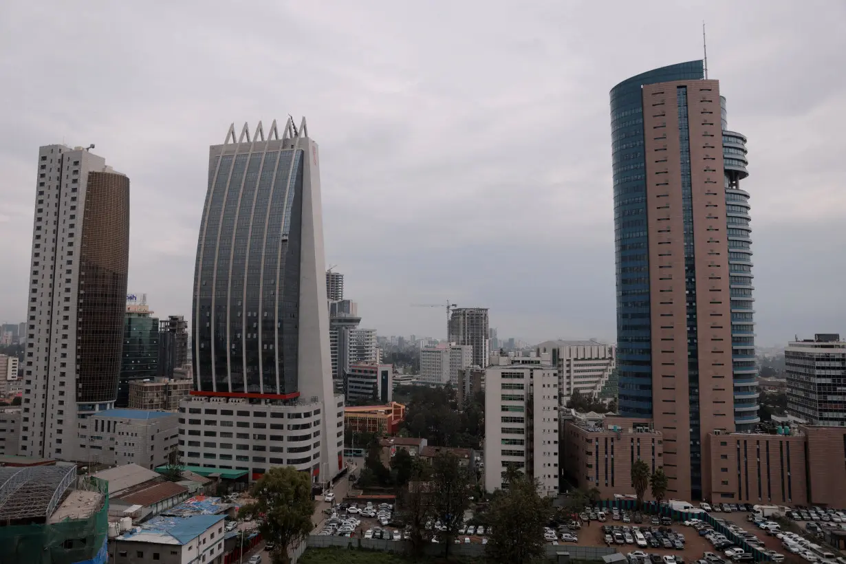 FILE PHOTO: A general view of the cityscape of Addis Ababa