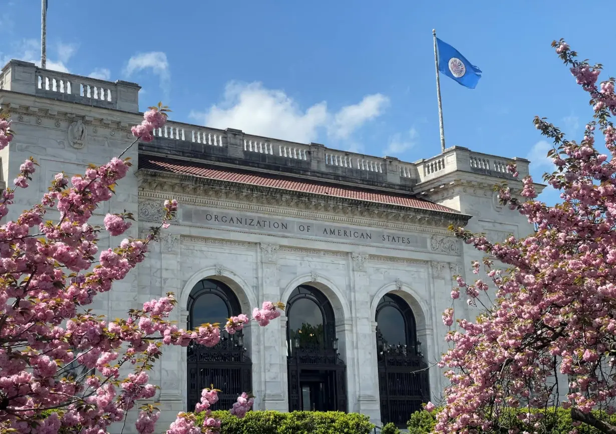 A view of the Organization of American States (OAS) headquarters, in Washington